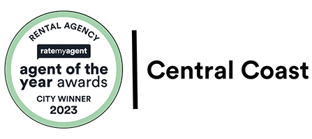RMA Award Rental Agency of the Year City Winner 2023 - Central Coast
