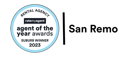 RMA Award Rental Agency of the Year Suburb Winner 2023 - San Remo